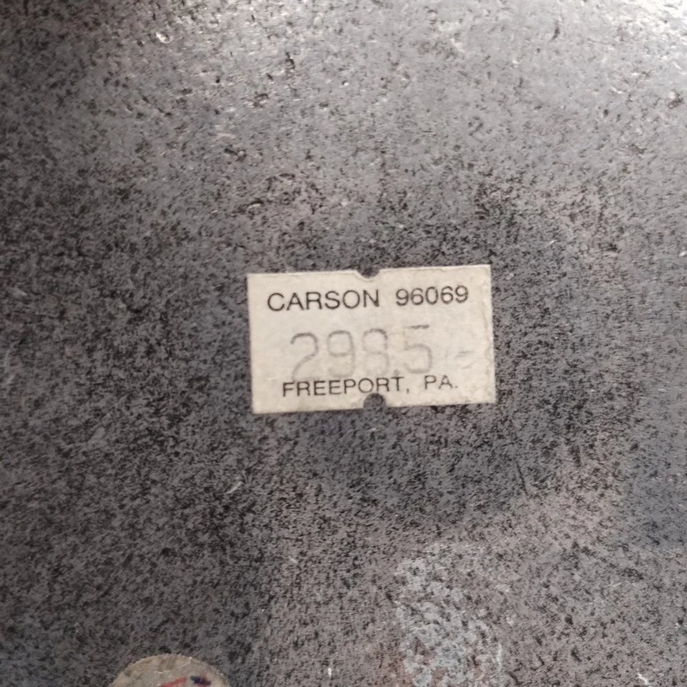 VTG Carson Pewter Cat Wall Plaque Two Longhair Cats Butterfly Garden Wheelbarrow